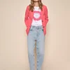 Adeline Adorn Jeans - Light Blue