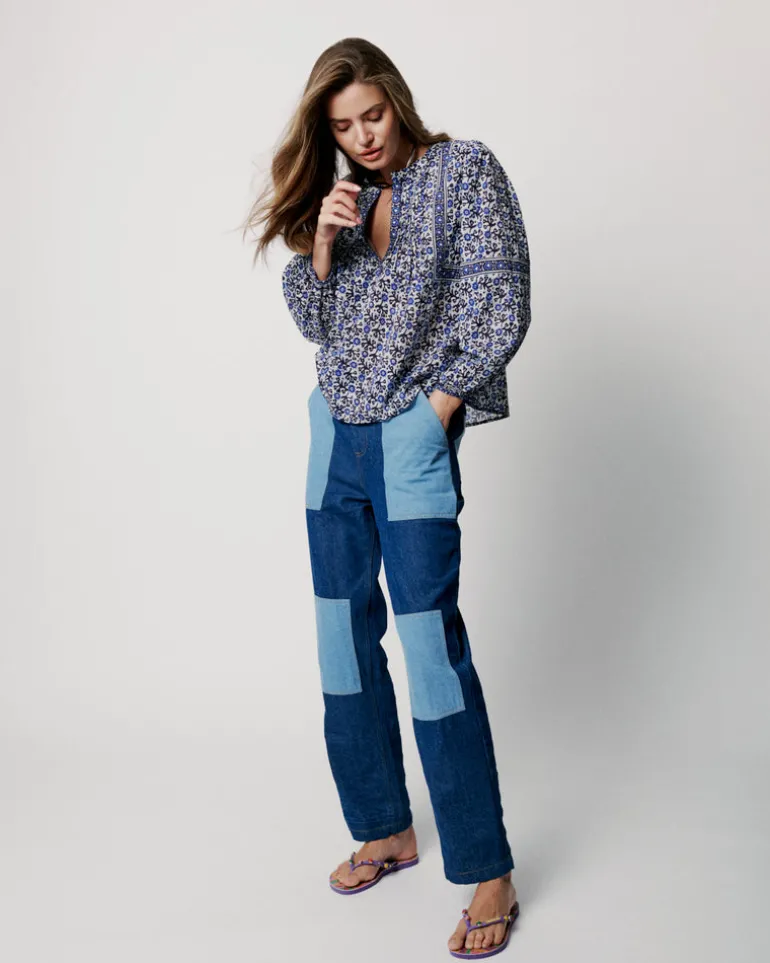 Alberta Shirt - Evening blue