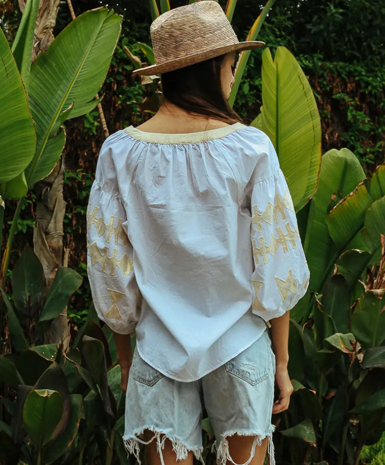 Aldgate Top - White/Gold