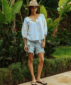 Aldgate Top - White/Gold