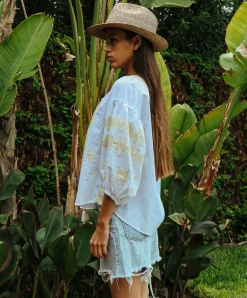 Aldgate Top - White/Gold
