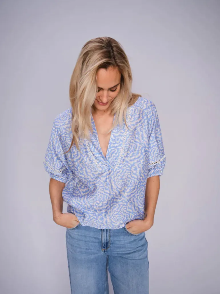 Aleyna Saku Blouse - Ecru
