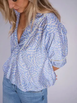 Aleyna Saku Blouse - Ecru