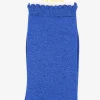 All Over Glitter Socks - Electric Blue