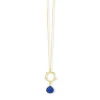 Allegra Necklace Blue Jade