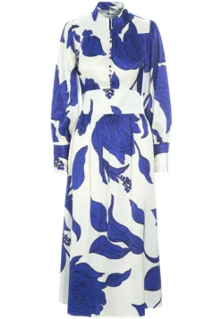 Alondra Dress - Datura Cobalt