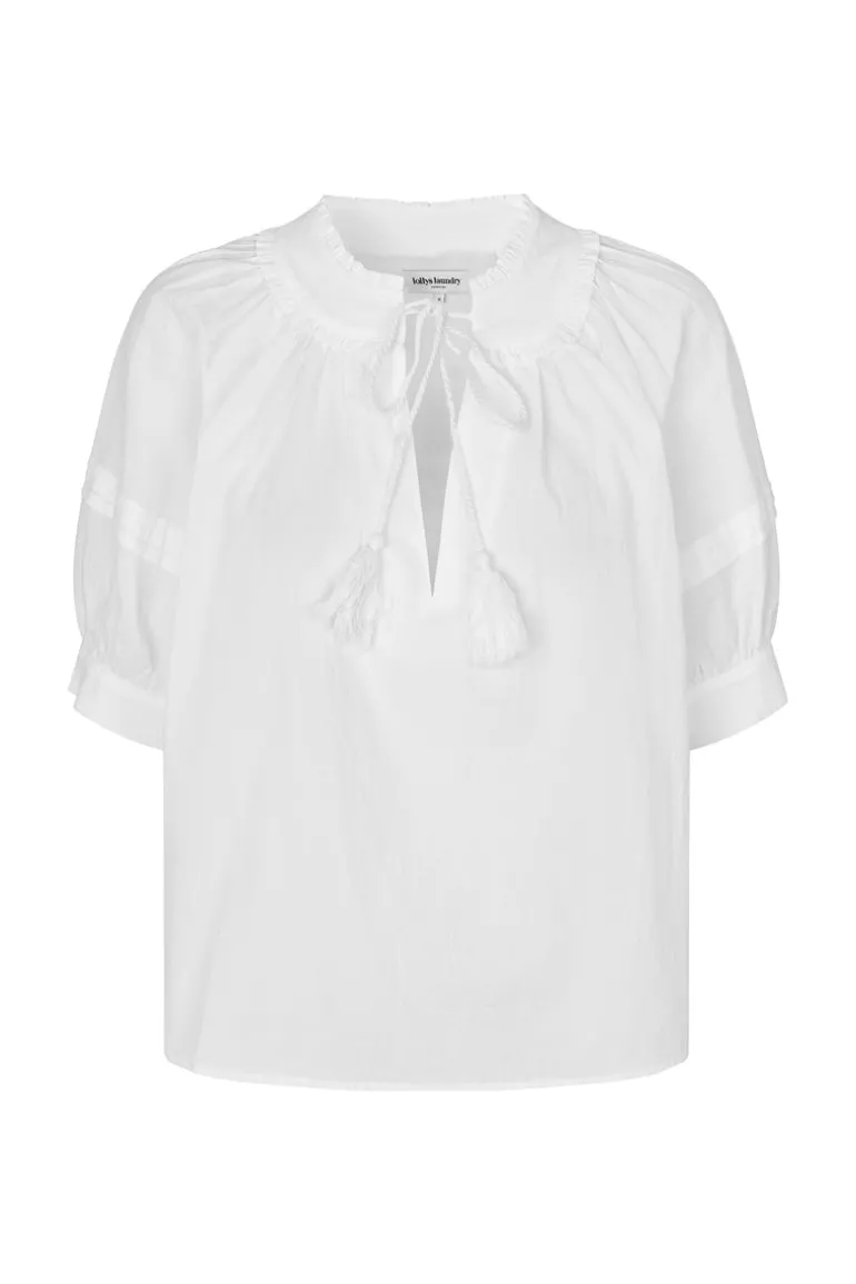 Alvi Blouse 3/4 - White