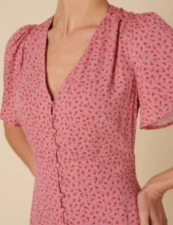 Andie Midi Dress - Pink
