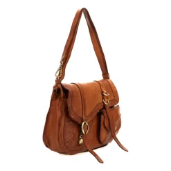 Arya Shoulder Bag - Cognac