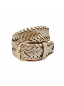 Ashford Woven Belt - Gold
