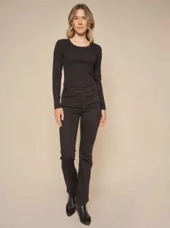 Ashley Deluxe Jeans 32' - Black