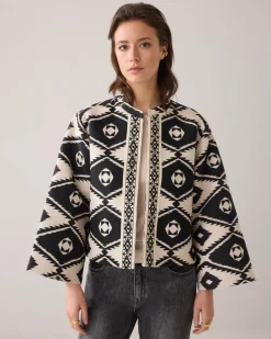 Aztec Jacket - Black