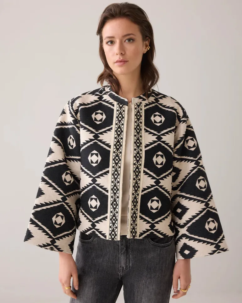 Aztec Jacket - Black