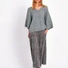 Batna V-neck knit - Dark Grey