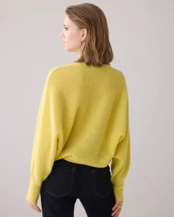 Batwing Cardi - Mimosa Yellow