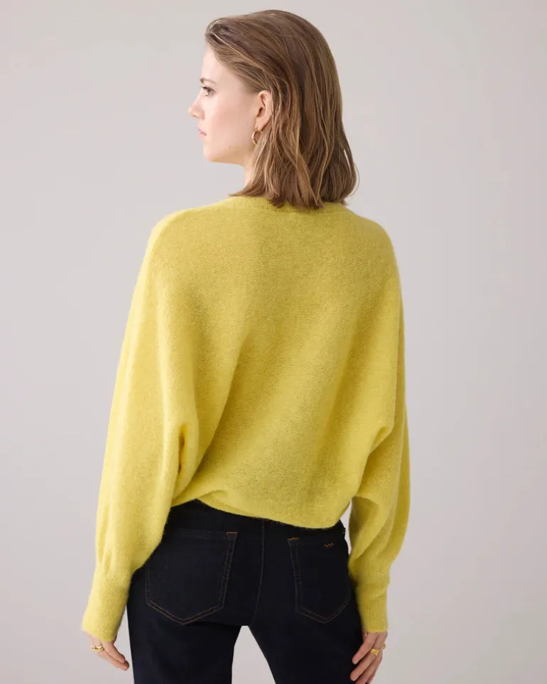 Batwing Cardi - Mimosa Yellow