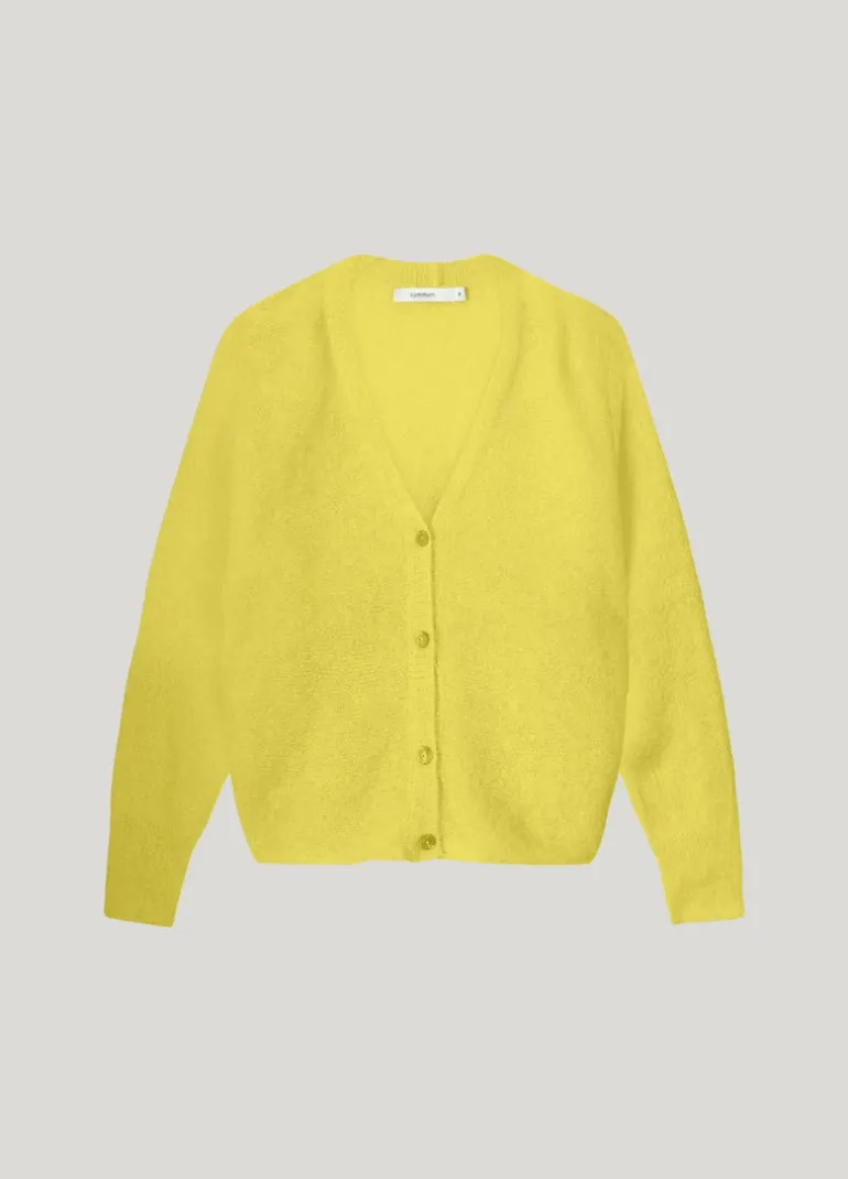 Batwing Cardi - Mimosa Yellow