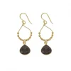 Bay Reef Earrings - Black Onyx