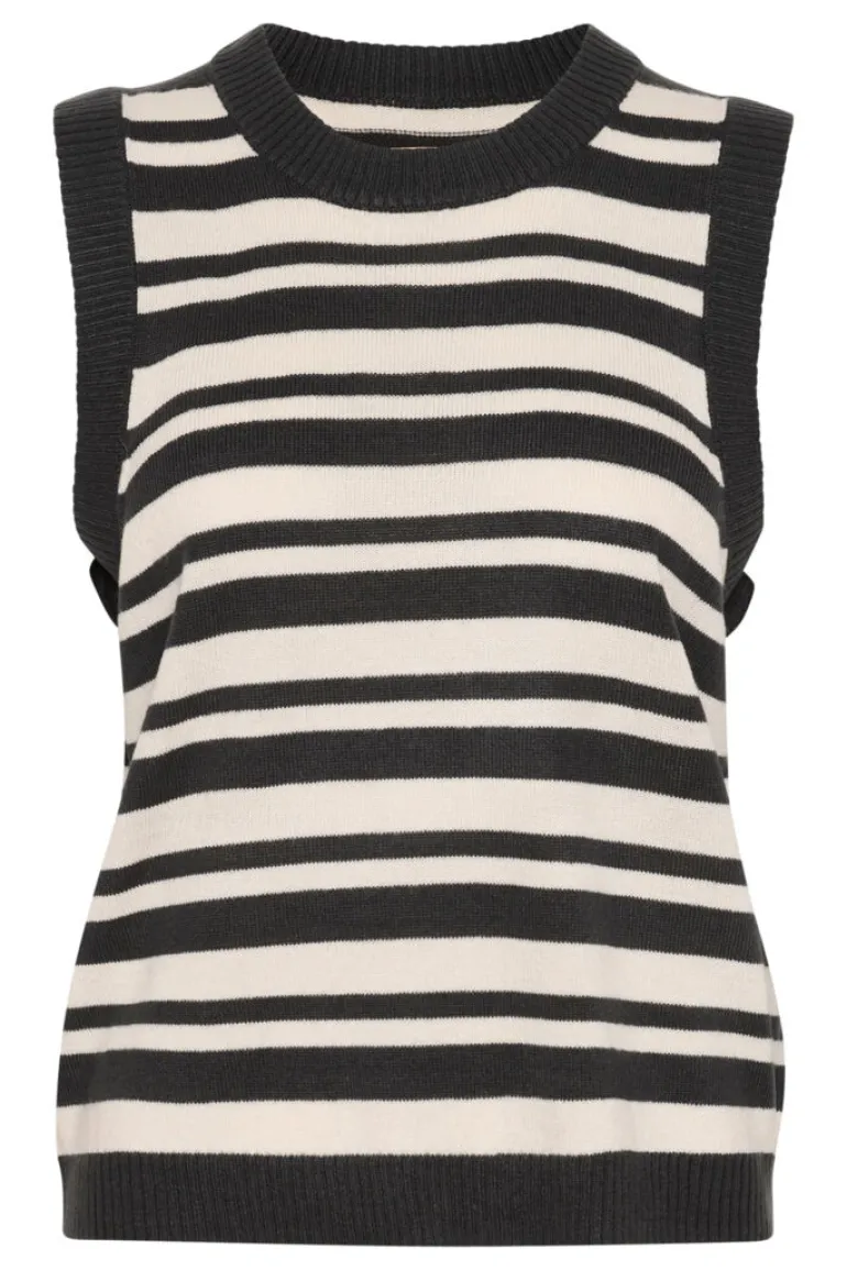 Bay Vest - Phantom/Whitecap Stripe