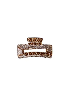 Berlin Crystal Hair Claw - Golden Brown Leo