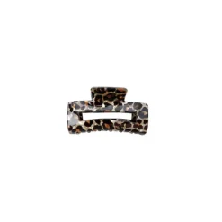 Berlin Crystal Hair Claw - Beige Leo