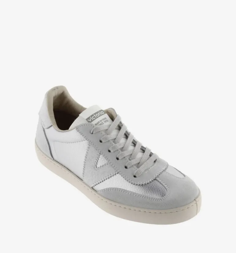 Berlin Metalizado Trainers - Plata