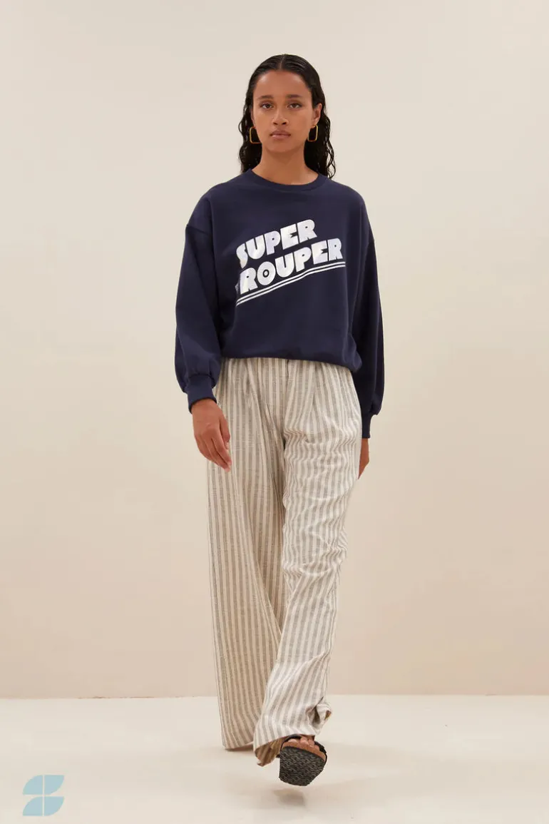 Bibi Super Sweater - Uniform Blue