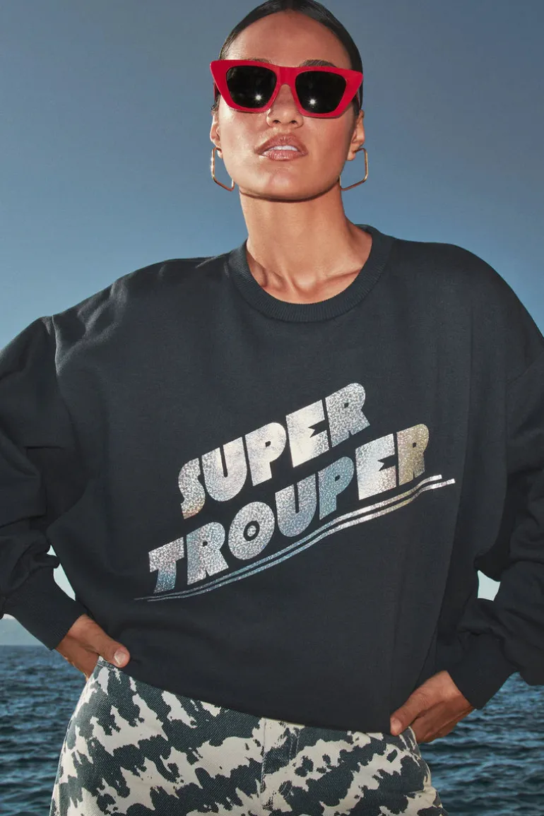 Bibi Super Sweater - Uniform Blue