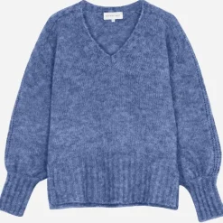 Bocma V-Neck Knit - Fjord