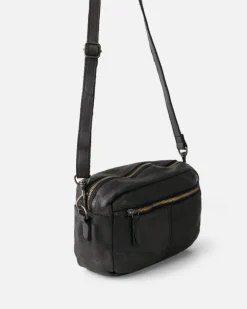 Boston Crossbody Bag - Black