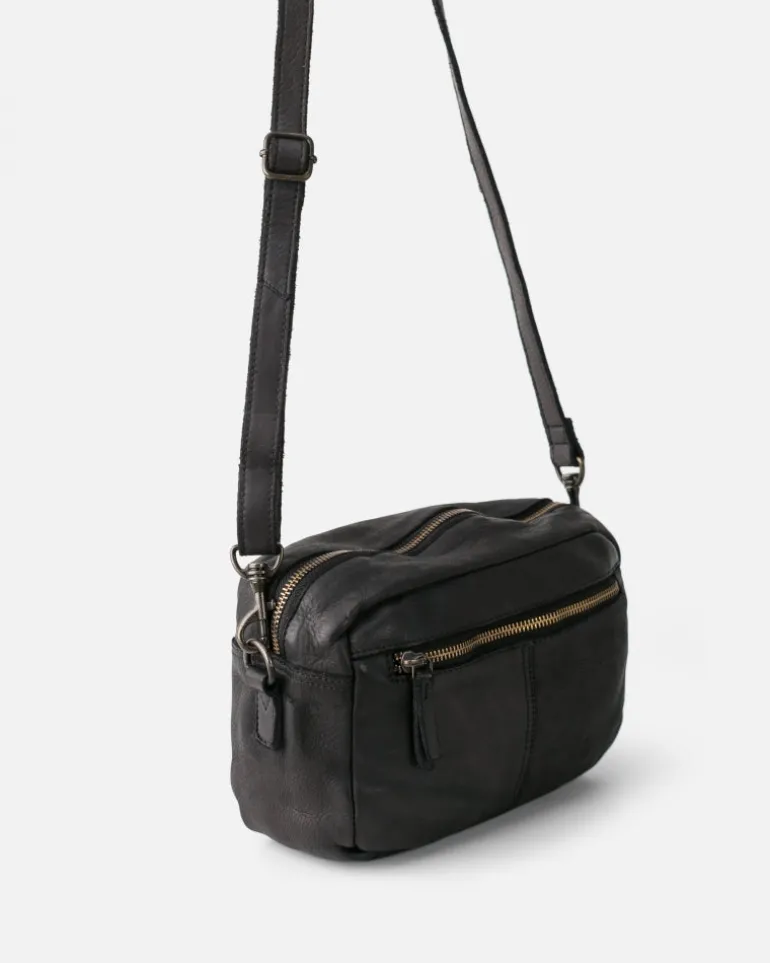 Boston Crossbody Bag - Black