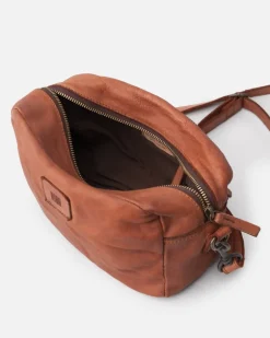 Boston Crossbody Bag - Tan