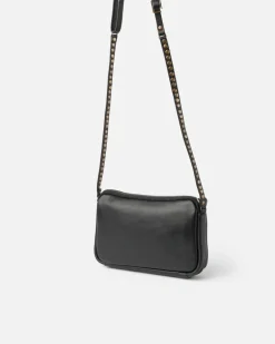 Brewton Front Flap Bag - Black