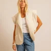 Brooklyn Gilet - Creme