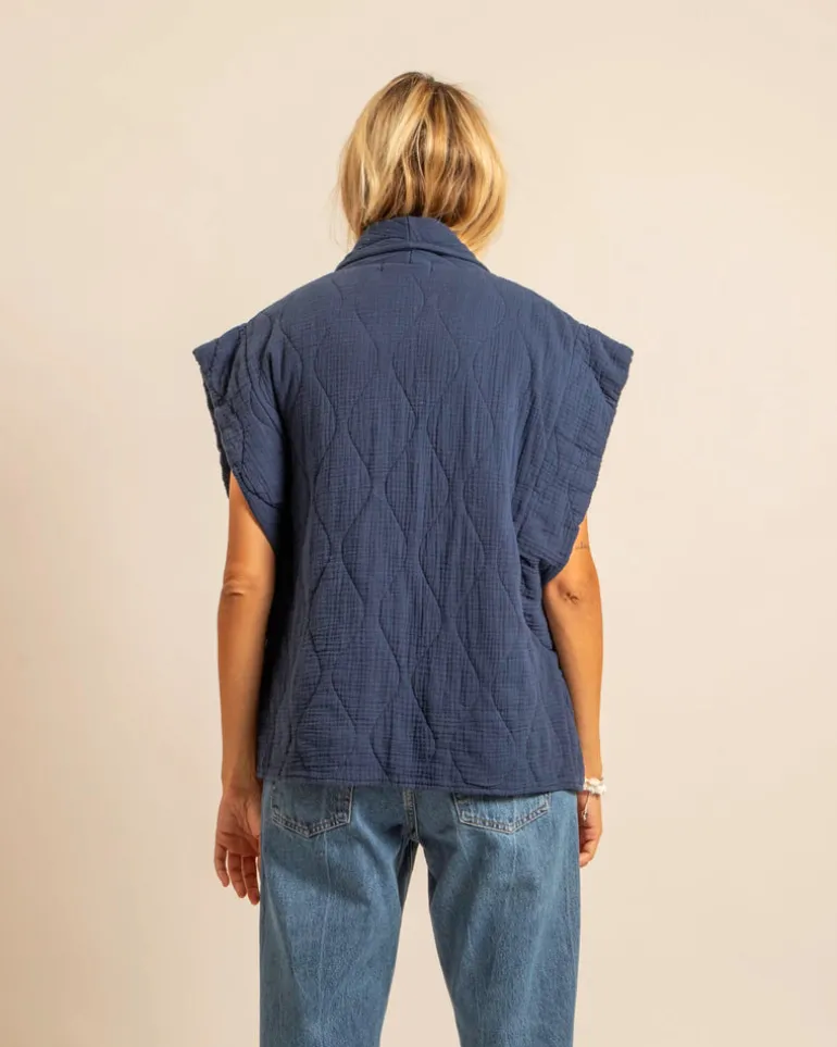Brooklyn Gilet - Navy