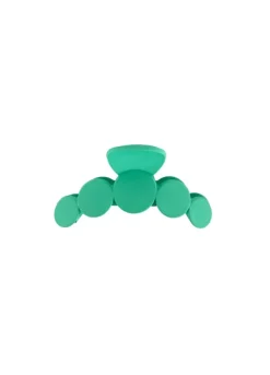 Bubble Matt Hair Claw - Dk Mint