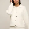 Bubbly Boxy Jacket - Snow White