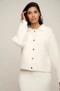 Bubbly Boxy Jacket - Snow White