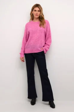 Cacheia On Pullover - Phlox Pink Melange