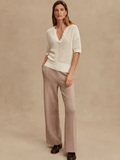 Callie Knit Top - Egret