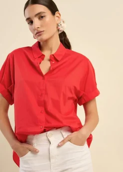 Cancun Shirt - Poppy