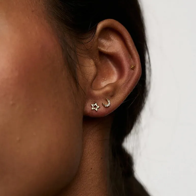 Celestial 6 Pk Ear Party - Gold