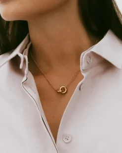 Chunky Eternal Necklace Gold