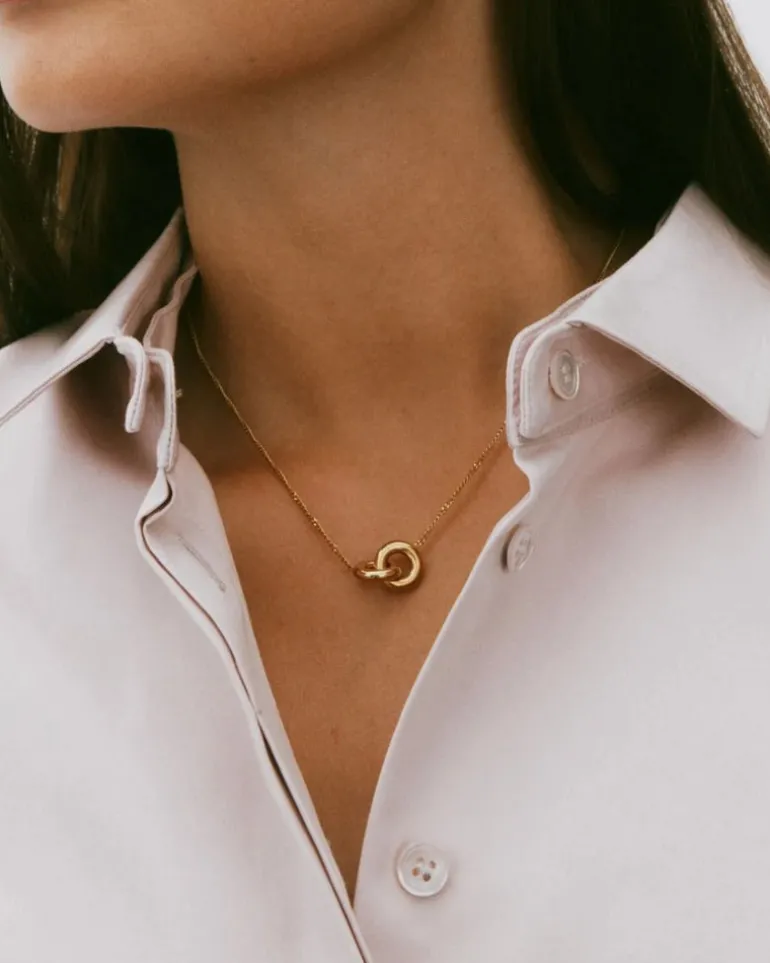 Chunky Eternal Necklace Gold