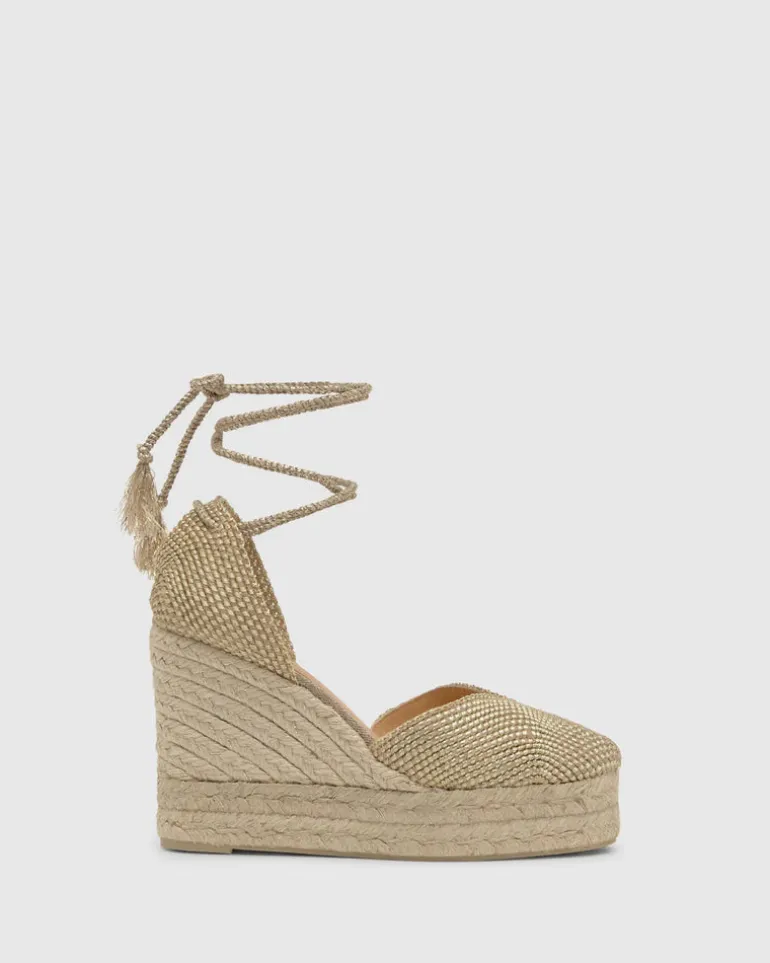 Cora Wedge - Gold Oro