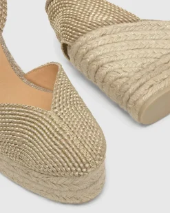 Cora Wedge - Gold Oro