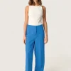 Corinne Wide Long Pants - Palace Blue