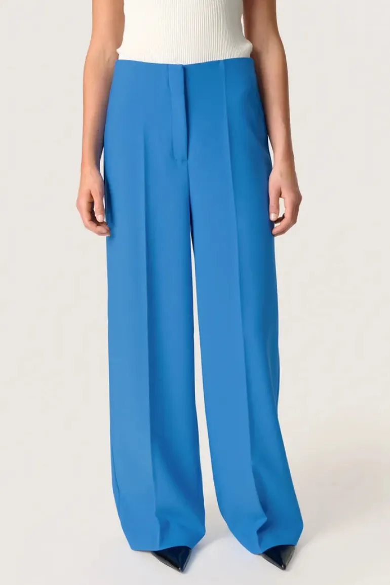 Corinne Wide Long Pants - Palace Blue