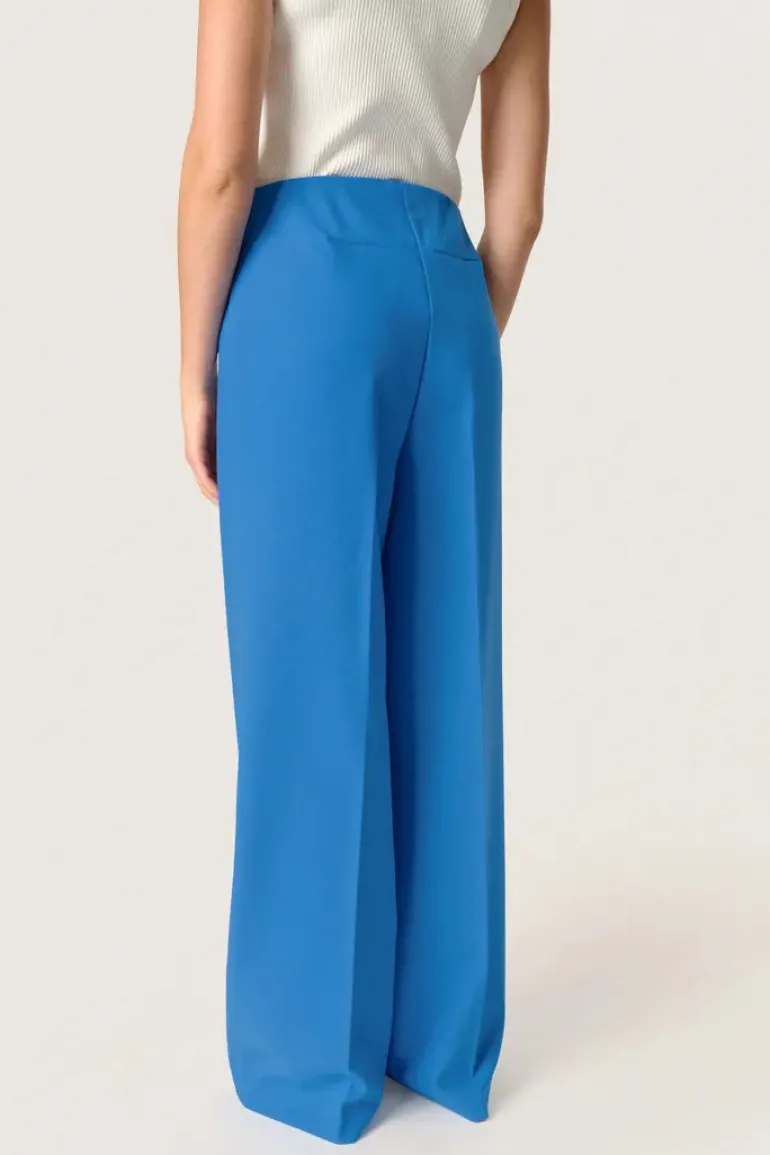 Corinne Wide Long Pants - Palace Blue