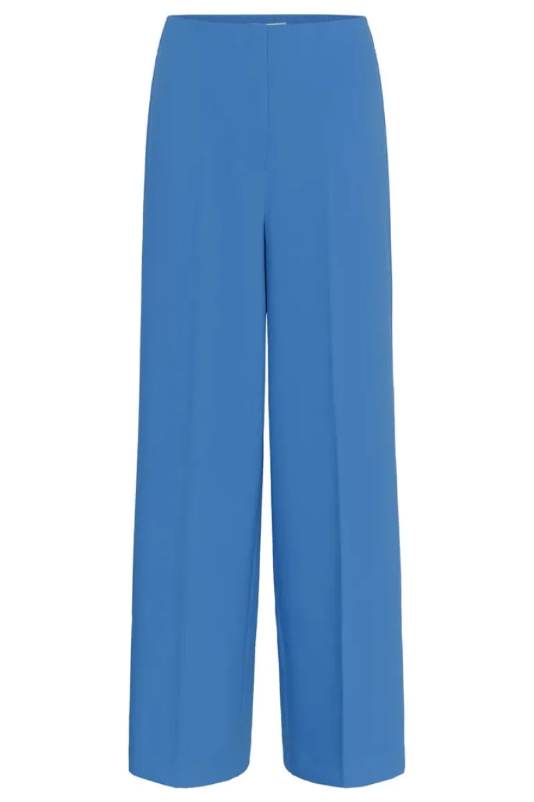 Corinne Wide Long Pants - Palace Blue